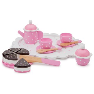 New Classic Toys - Coffee/Tea Set with Cutting Cake